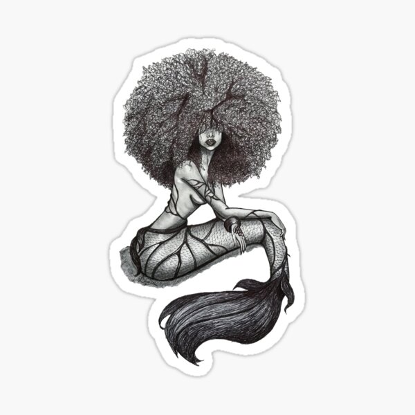Goddess of the Sea Sticker