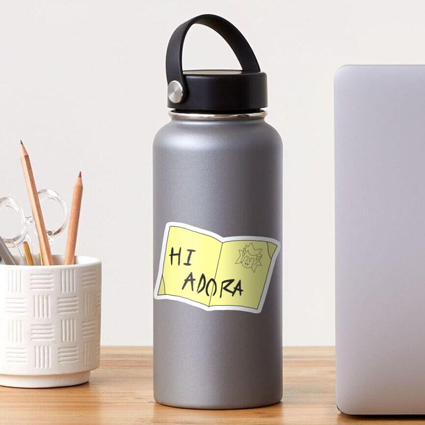hi adora note Sticker