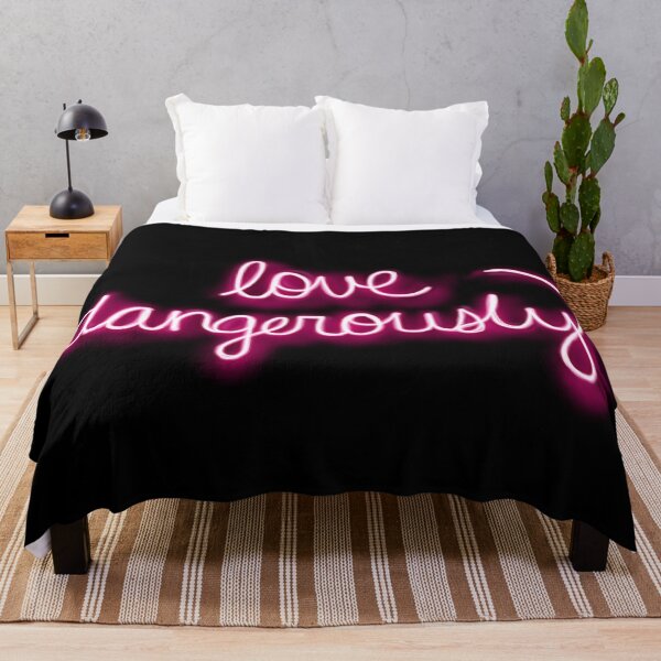 Item preview, Love Dangerously Pink Neon Sign designed and sold by Olivia Ossege.