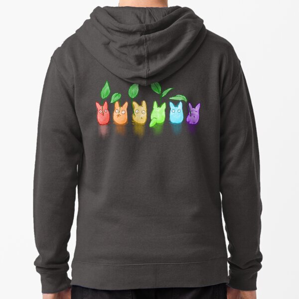 TotoRainbow Zipped Hoodie
