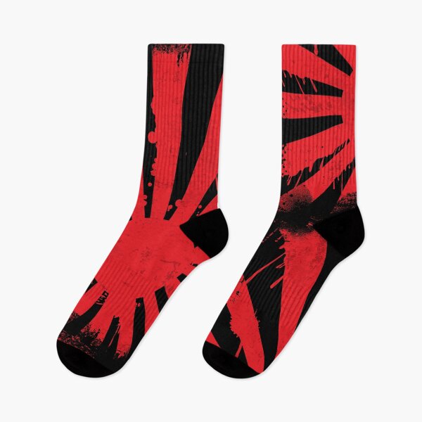 Item preview, Japanese Flag distressed dripping paint effect designed and sold by Scoopivich.