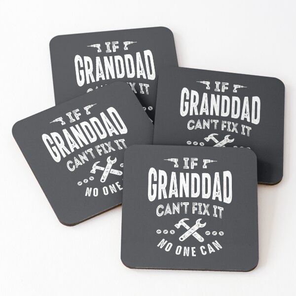 Item preview, If Granddad Can't Fix It Grandpa Gift designed and sold by cidolopez.