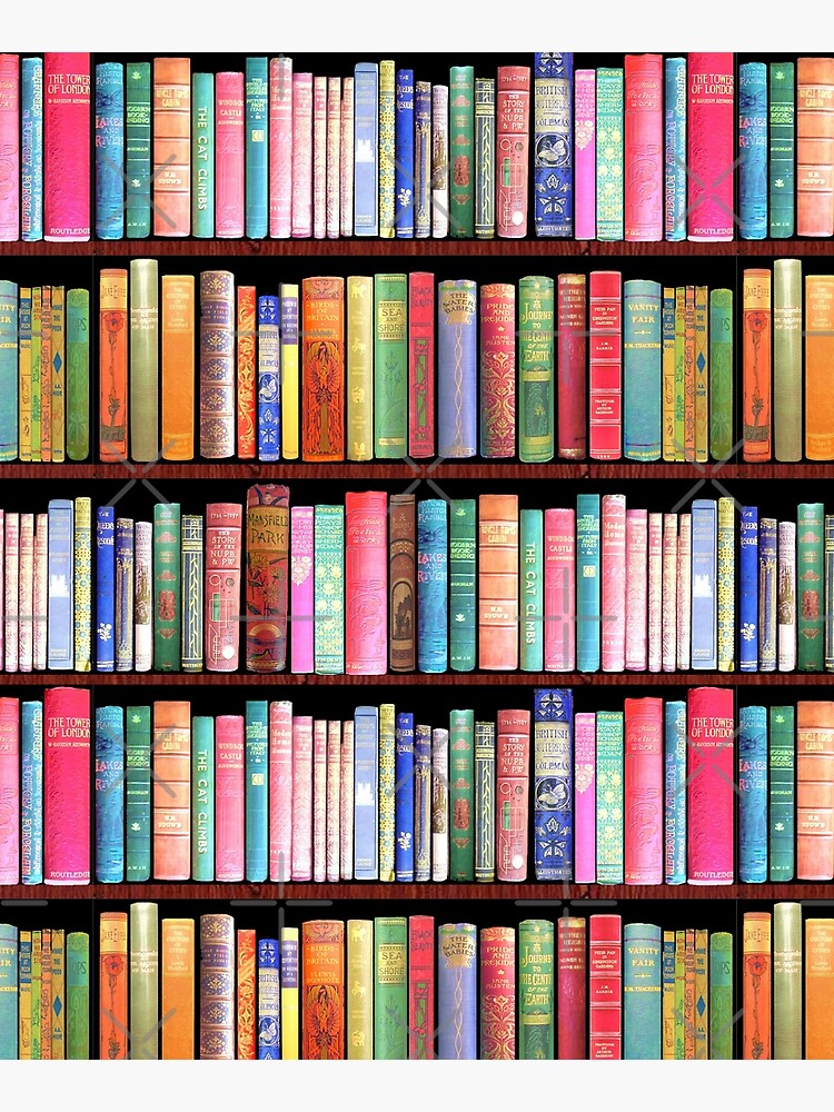 Bookworm Antique books by MagentaRose