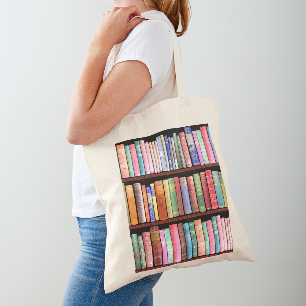 Bookworm Antique books Tote Bag