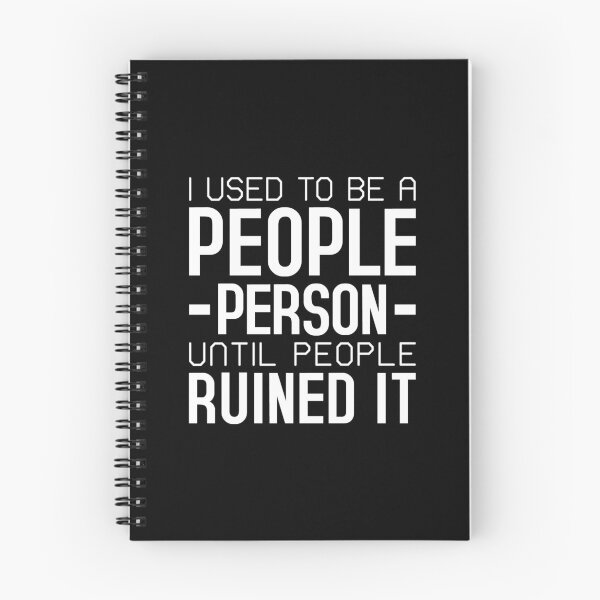 Item preview, I used to be a people person until people ruined it designed and sold by T-shirt For You.