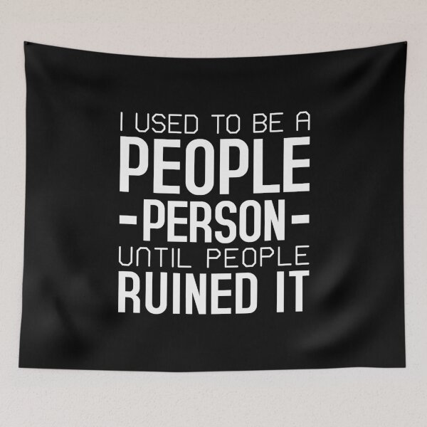 Item preview, I used to be a people person until people ruined it designed and sold by T-shirt For You.