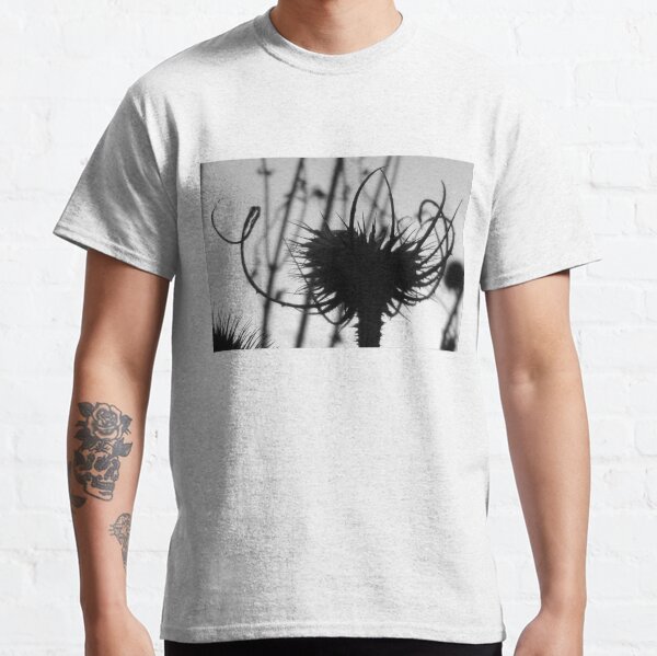 Teasel head (B&W detail) Classic T-Shirt