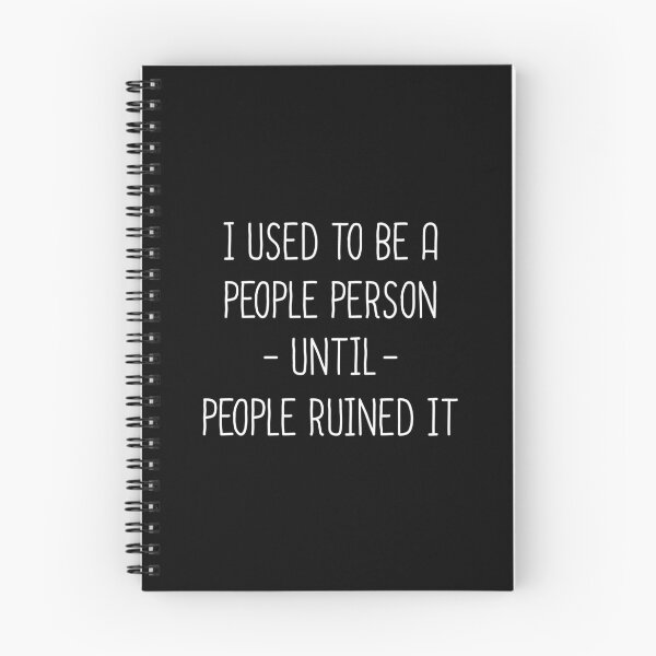 Item preview, I used to be a people person until people ruined it designed and sold by T-shirt For You.