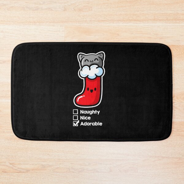 Item preview, Cute Cat in a Christmas Stocking designed and sold by fishbiscuit.