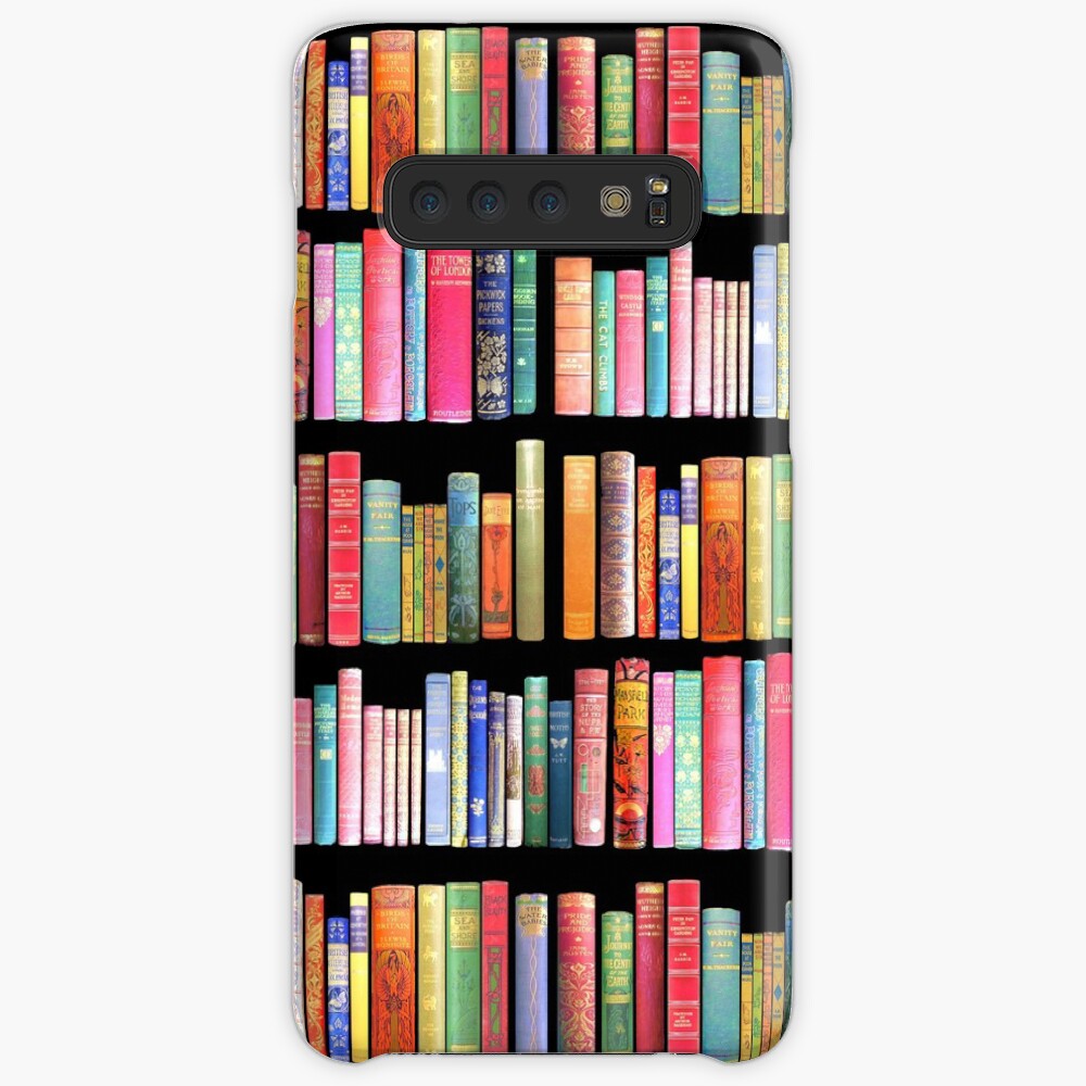 Bookworms Delight / Antique Book Library for Bibliophile Case & Skin for Samsung Galaxy