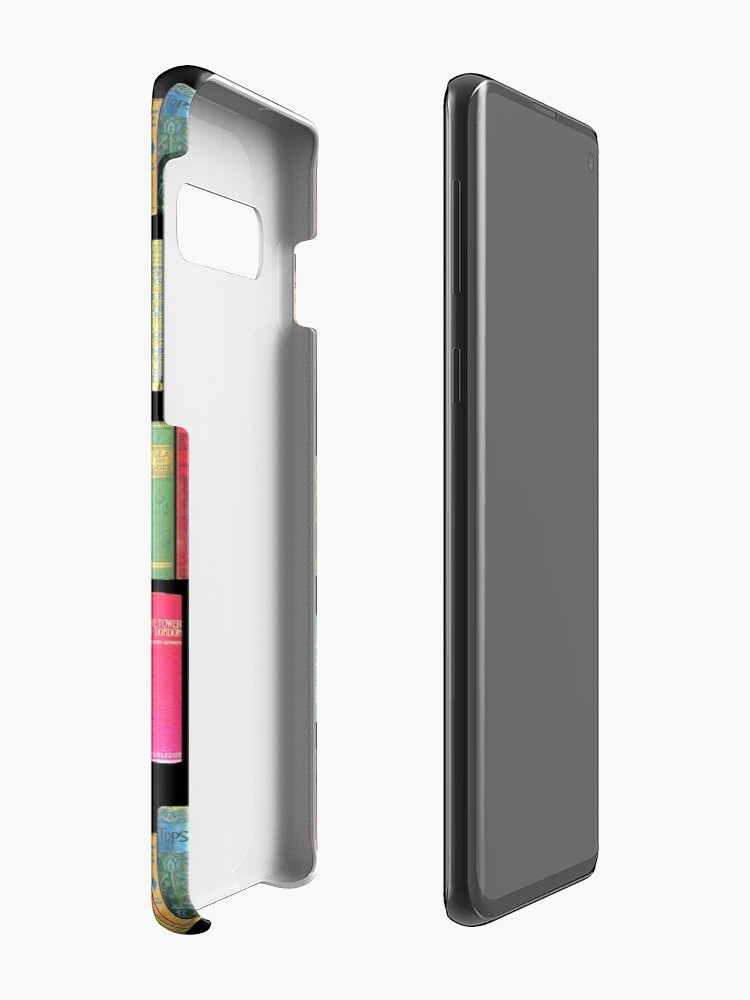 Alternate view of Bookworms Delight / Antique Book Library for Bibliophile Case & Skin for Samsung Galaxy