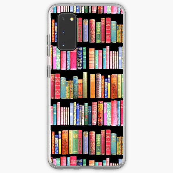 Bookworms Delight / Antique Book Library for Bibliophile Samsung Galaxy Soft Case