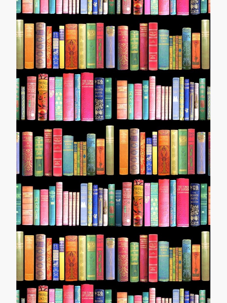 Bookworms Delight / Antique Book Library for Bibliophile by MagentaRose