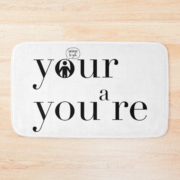 Item preview, Your You're Grammar Police designed and sold by Olivia Ossege.