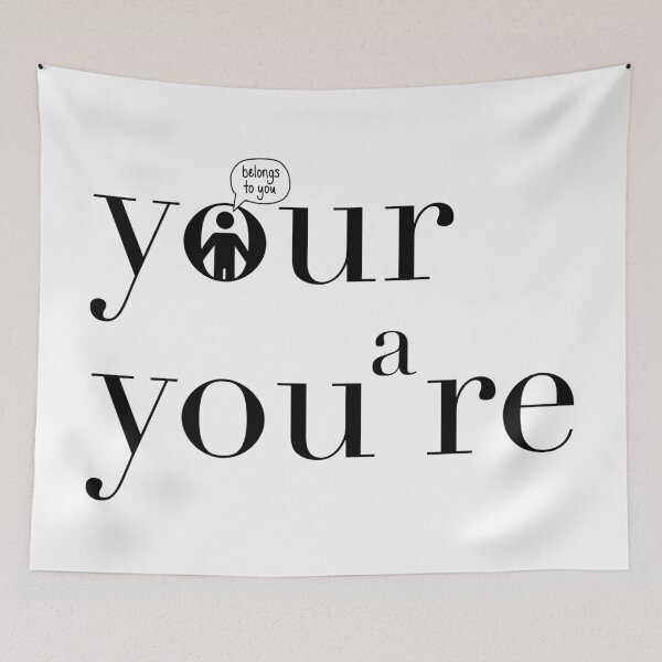 Item preview, Your You're Grammar Police designed and sold by Olivia Ossege.