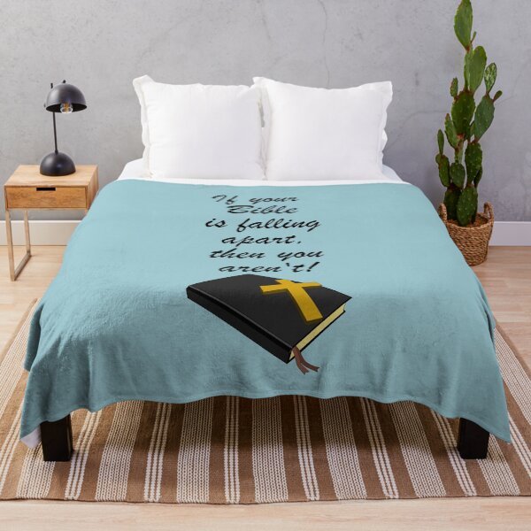 Item preview, If your Bible is falling apart, then you aren't! Novelty Bible quote, meme, funny church saying.  designed and sold by azule1.