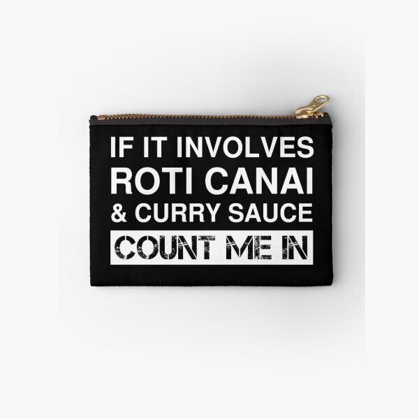 Item preview, Funny Roti Canai And Curry Sauce Malaysian Food designed and sold by Creekman Designs.