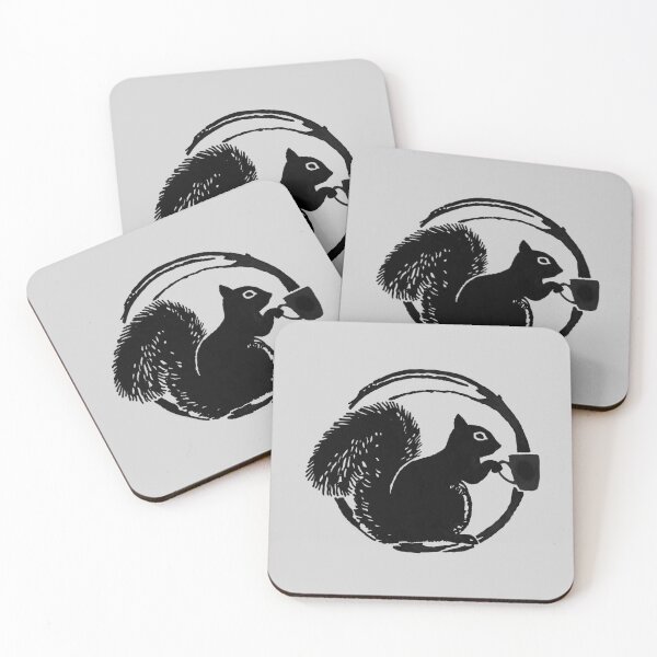 Item preview, Coffee Squirrel designed and sold by HiNoonStudio.