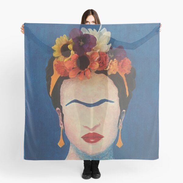 Frida, Flowers and All Scarf
