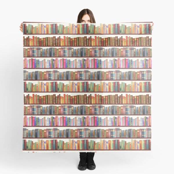Jane Austen Antique Books Scarf