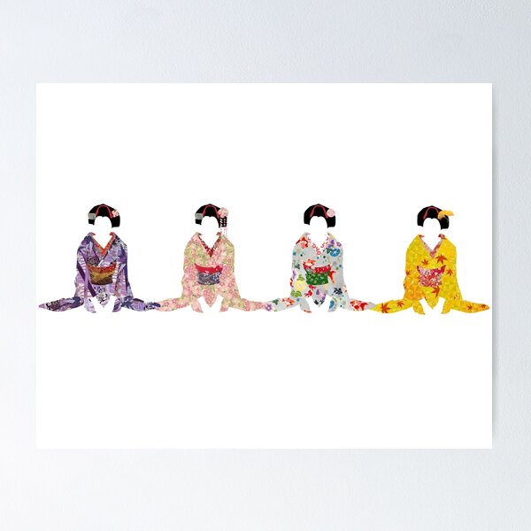 Item preview, Four Seasons of Maiko designed and sold by sakura-daydream.
