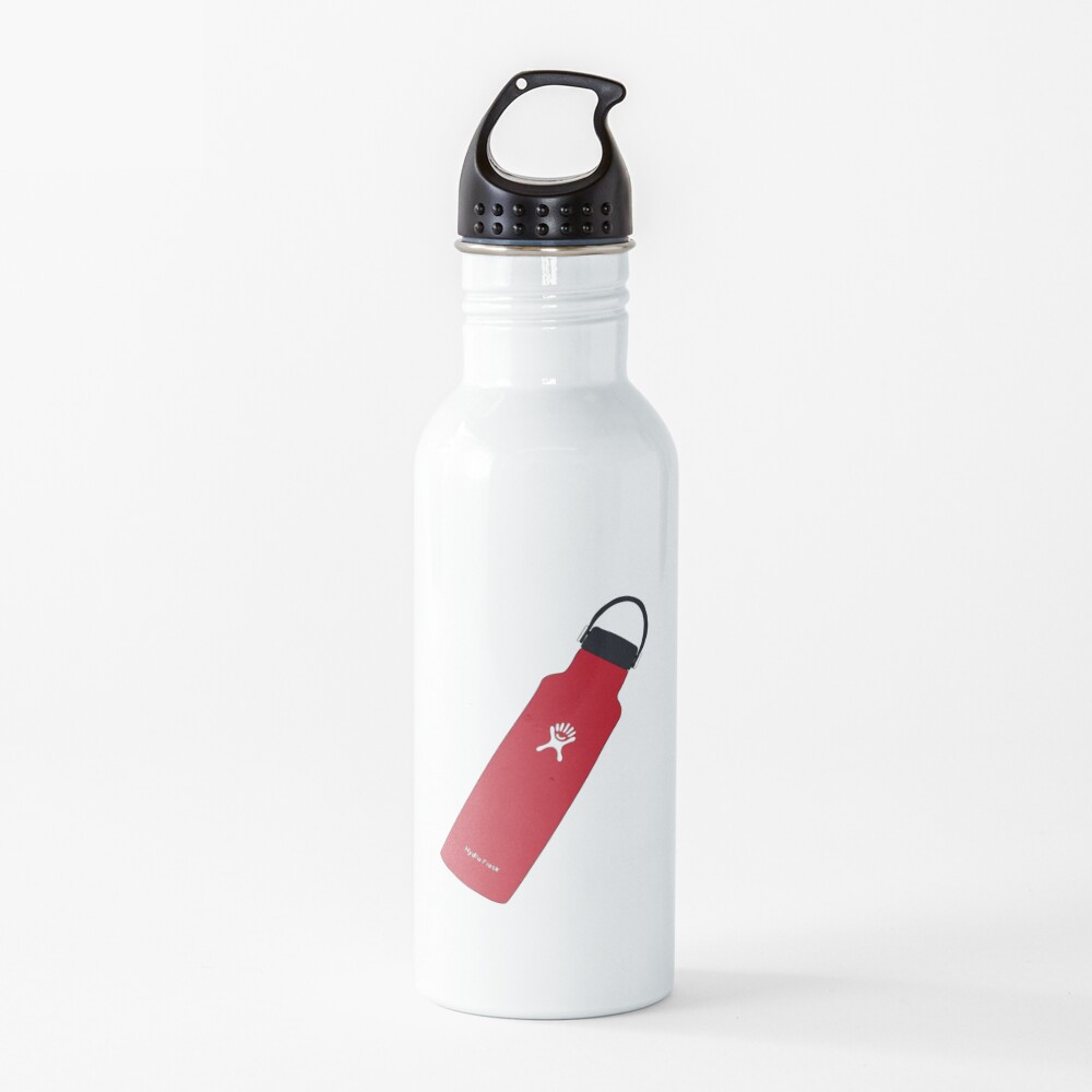 "Cute Red Hydro flask drawing" Water Bottle for Sale by FrizbeeEyes