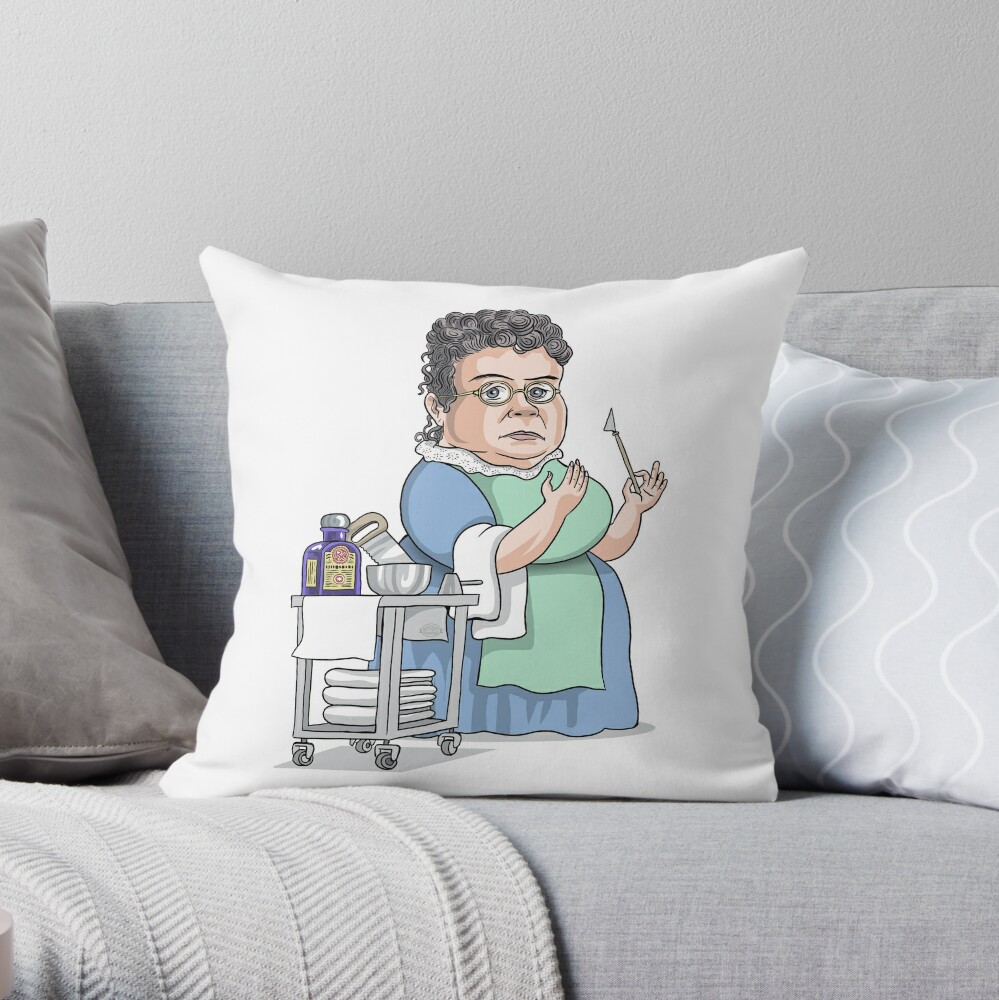 Item preview, Throw Pillow designed and sold by MacKaycartoons.