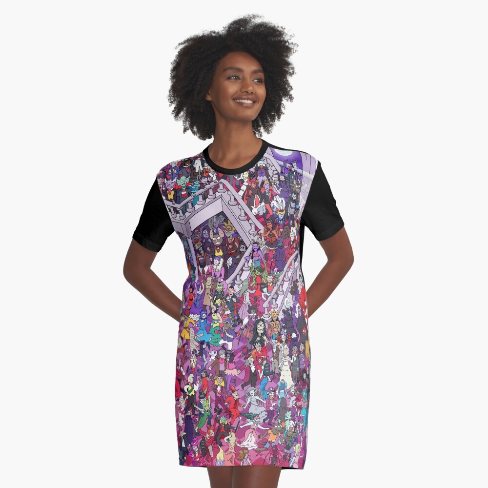 Item preview, Graphic T-Shirt Dress designed and sold by MrChuckles.