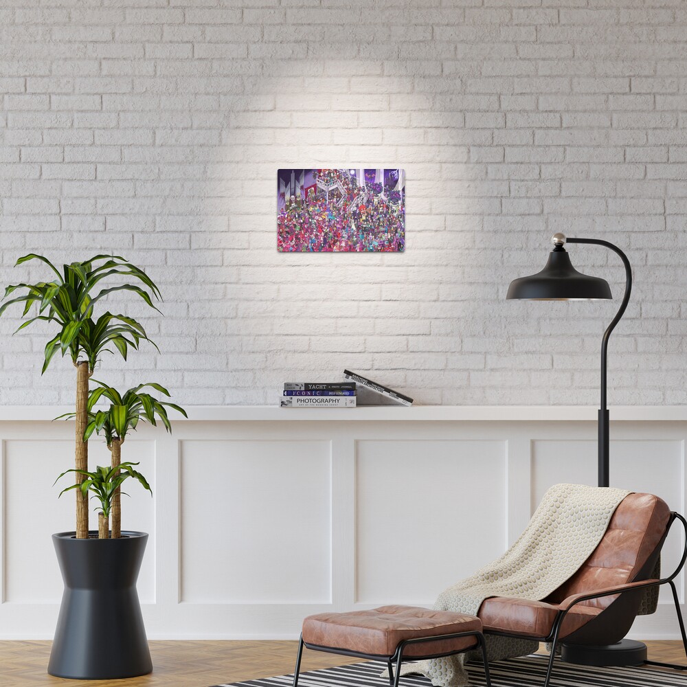 Item preview, Metal Print designed and sold by MrChuckles.