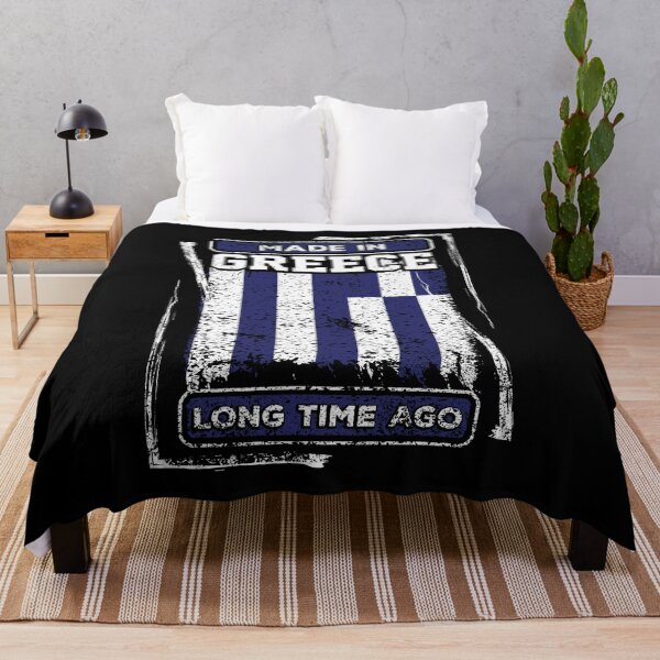 Item preview, Greece Flag Born Distressed Novelty Gift designed and sold by ChicagoIndigo.