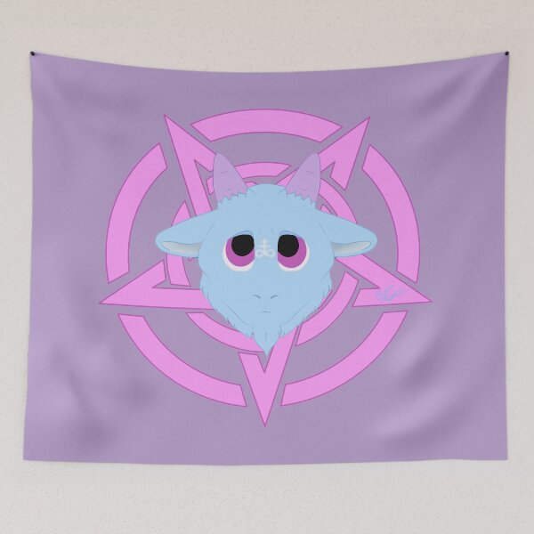 Item preview, Baphomet pastel designed and sold by SweetTraumaDog.