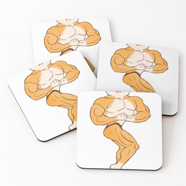 Item preview, Muscular Cat designed and sold by WafflesCat.
