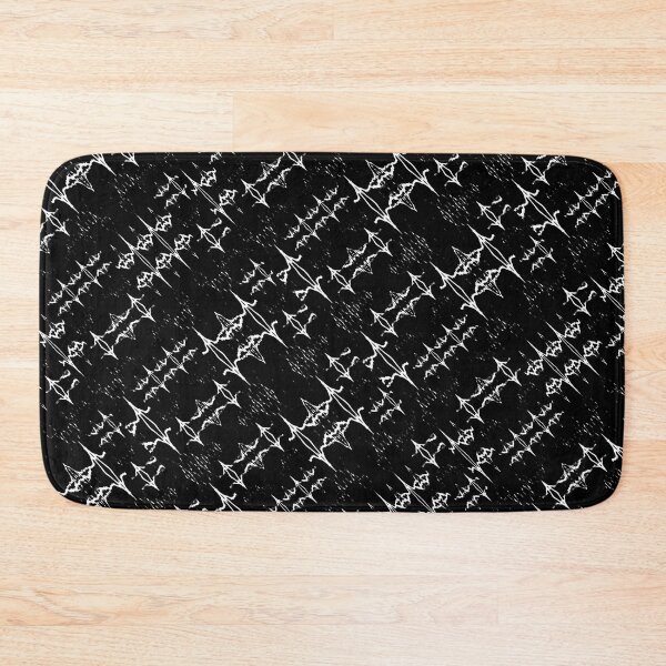 Item preview, Black and White Ethnic Geometric Pattern designed and sold by DFLC Prints.