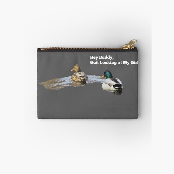 Item preview, Funny Mallard "Don't Look At My Girl" designed and sold by GeographerDude.