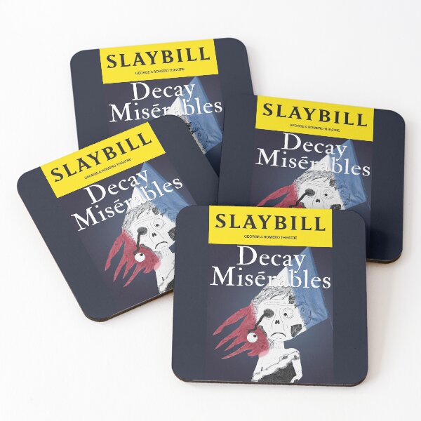 Item preview, Broadway Zombie Decay Miserables Slaybill designed and sold by John Raymond Barker.