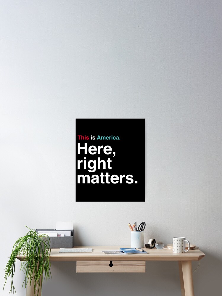 Here, Right Matters Col Vindman Impeachment Quote T-Shirt Here, Right Matters Col Vindman Impeachment Quote T-Shirt