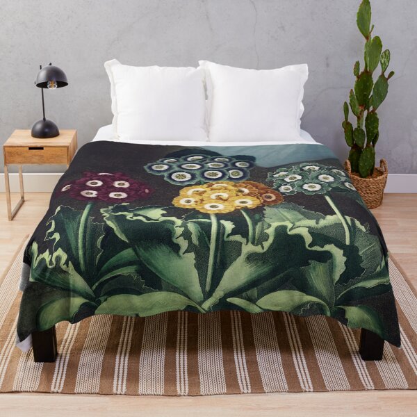Item preview, Vintage Flower Plate - A Group of Auriculas - Robert John Thornton designed and sold by DejaVuStudio.