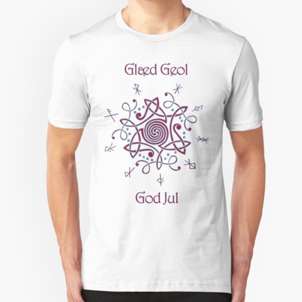 Happy Yule Slim Fit T-Shirt