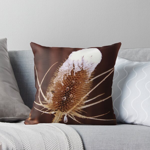 Item preview, Delicate Snow on the Spikey Thistle designed and sold by MichelleRees.