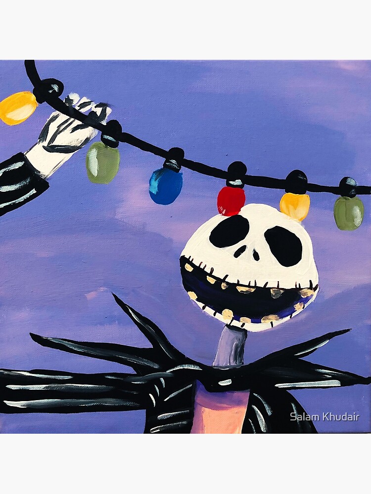 Nightmare Before Christmas Canvas Poster deals Print Semi Gloss 24x36 Various Sizes