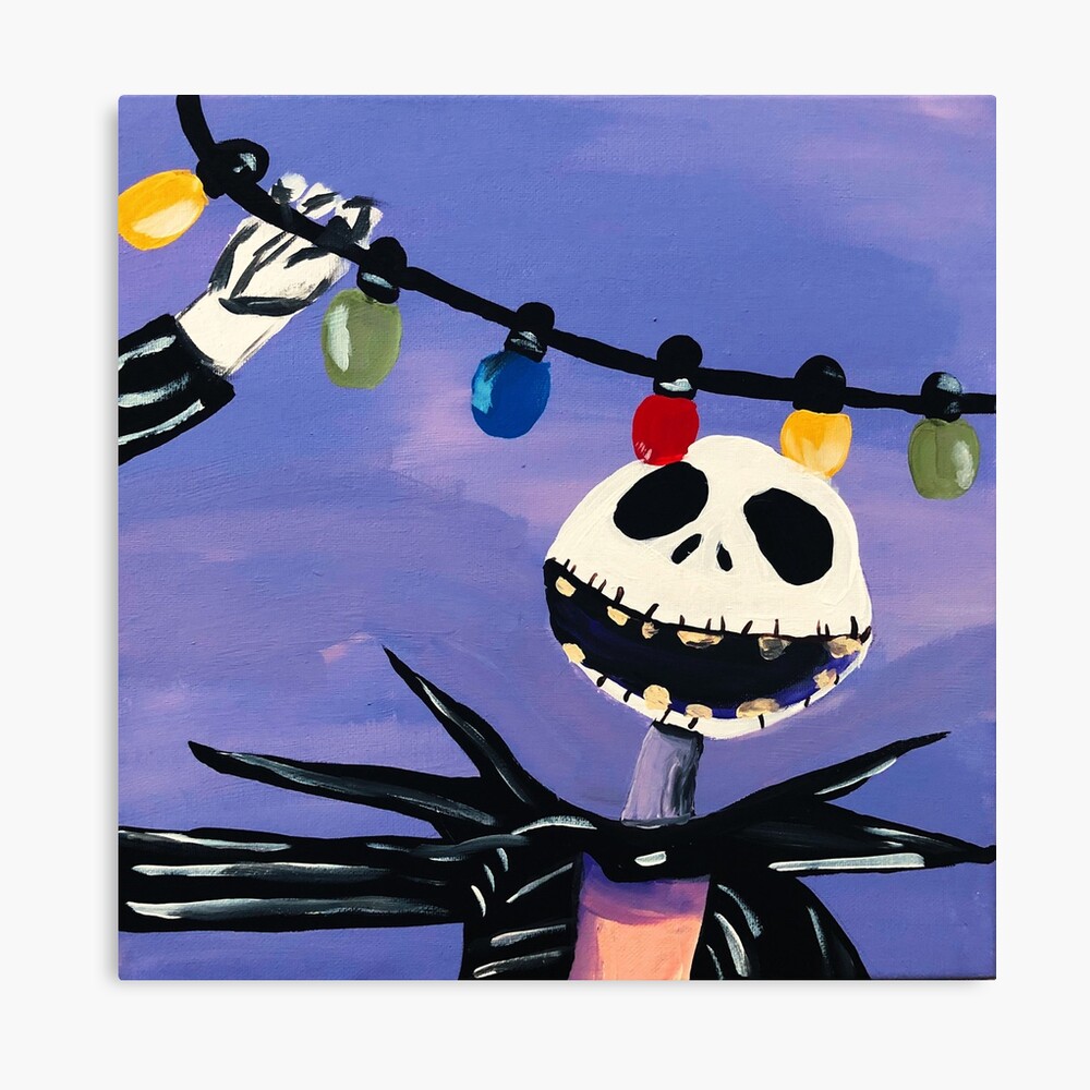 Nightmare Before Christmas Painting