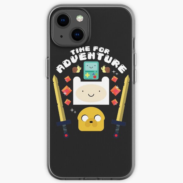 Time For Adventure! (Adventure Time) iPhone Soft Case