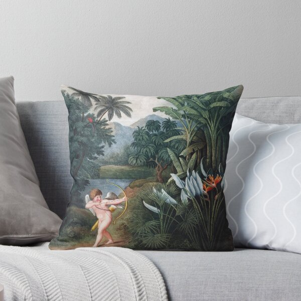 Item preview, Vintage Flower Plate - Cupid Inspiring Plants with Love - Robert John Thornton designed and sold by DejaVuStudio.