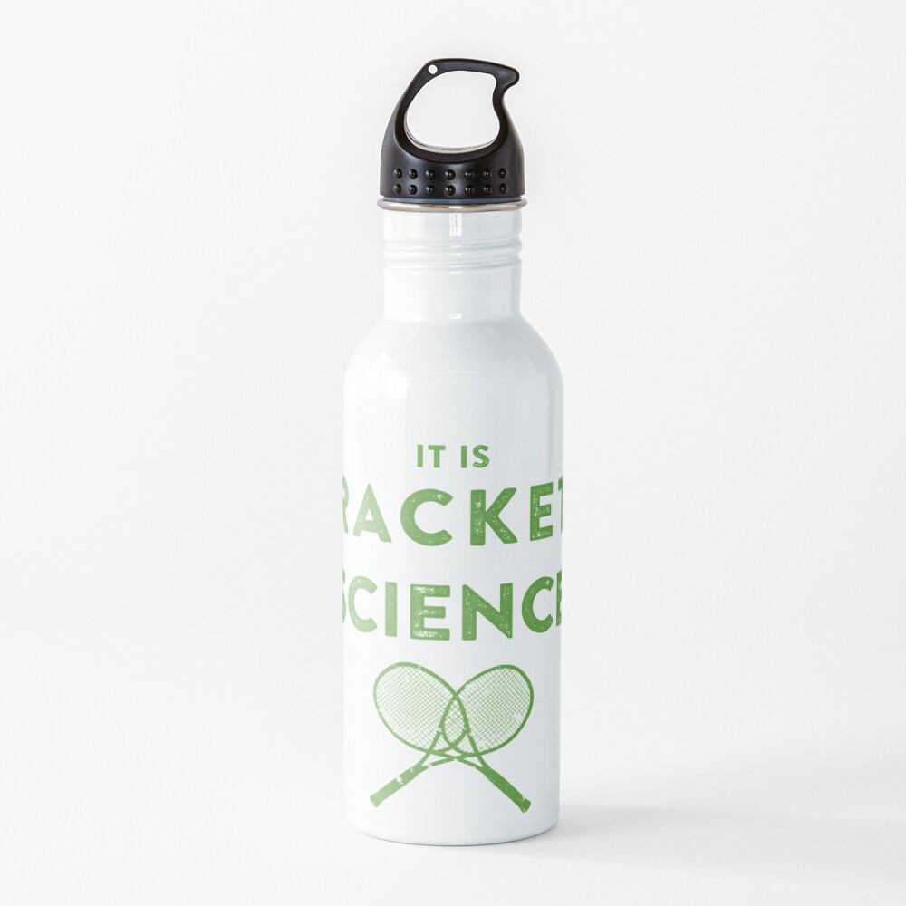 Funny Tennis Quote for a Coach, Player, Pro - Humor Gifts Water Bottle
