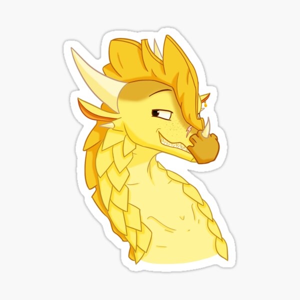 Qibli the SandWing Sticker