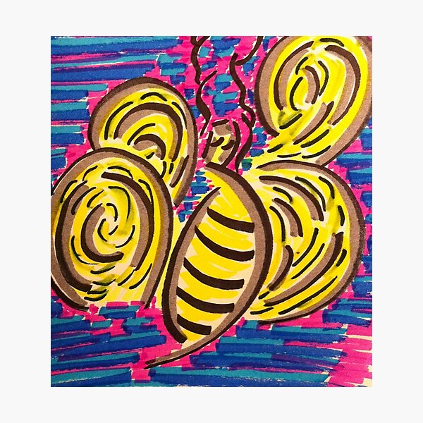 Item preview, Buzzing Bubble Bee designed and sold by jojodoodles.