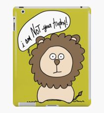I am not your trophy! iPad Case/Skin