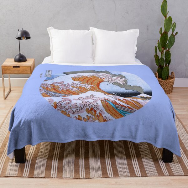 Item preview, The Great Wave Off Kanagawa Mount Fuji Erupting designed and sold by anthonylonder.