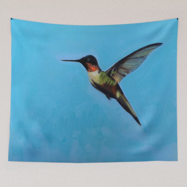 Item preview, Backyard Hummingbird  designed and sold by Edith Dora Rey.