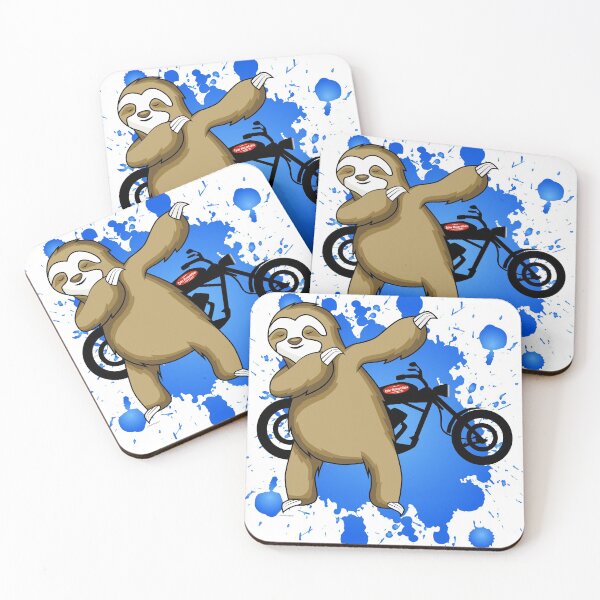 Item preview, Sloth and Motorbike designed and sold by Keith's Photo Artistry.